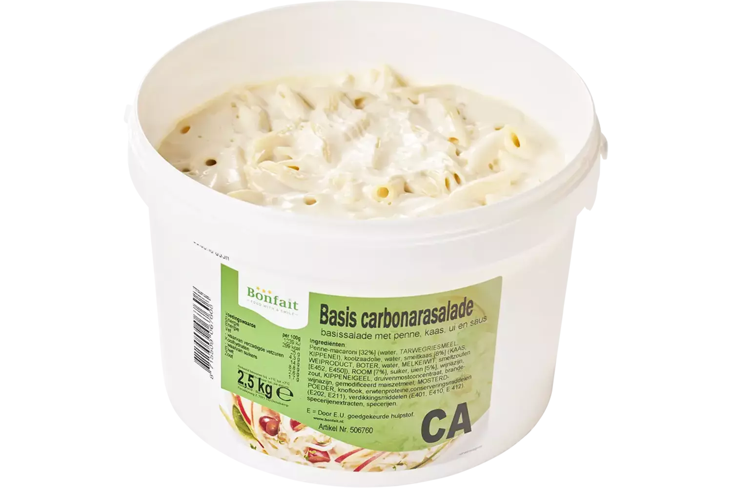 Basis Carbonarasalade emmer 2,5kg stuk
